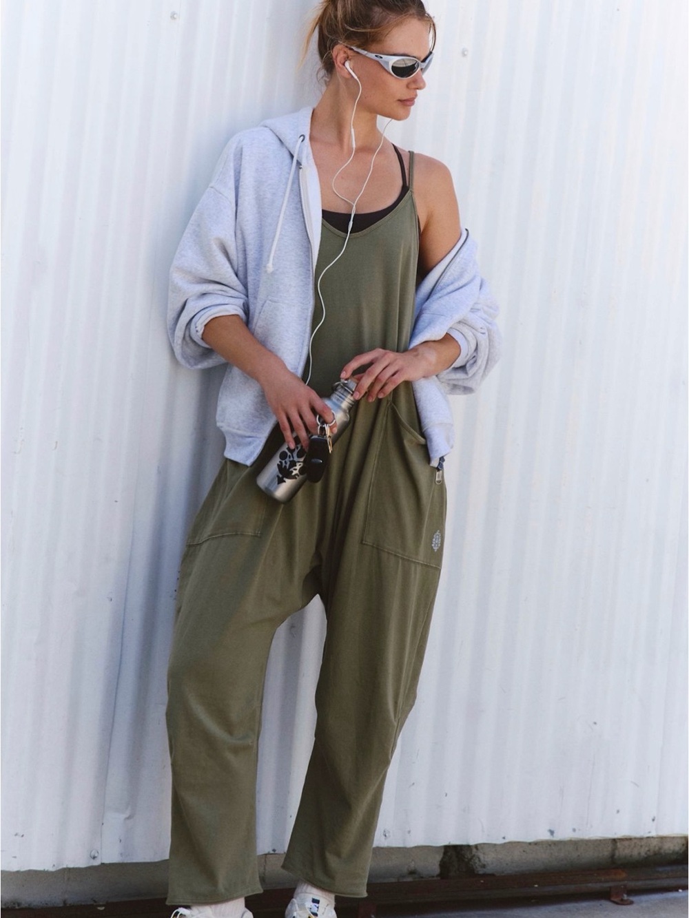 Free People Movement Hot Shot Onsie- BURNT ORANGE/ MAUVE